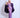 Améthie Dress by Diellza Nagavci – amethyst-inspired handcrafted couture gown