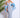 Wave Dress front view – Diellza Nagavci flowing couture fashion