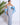 Wave Dress front view – Diellza Nagavci flowing couture fashion